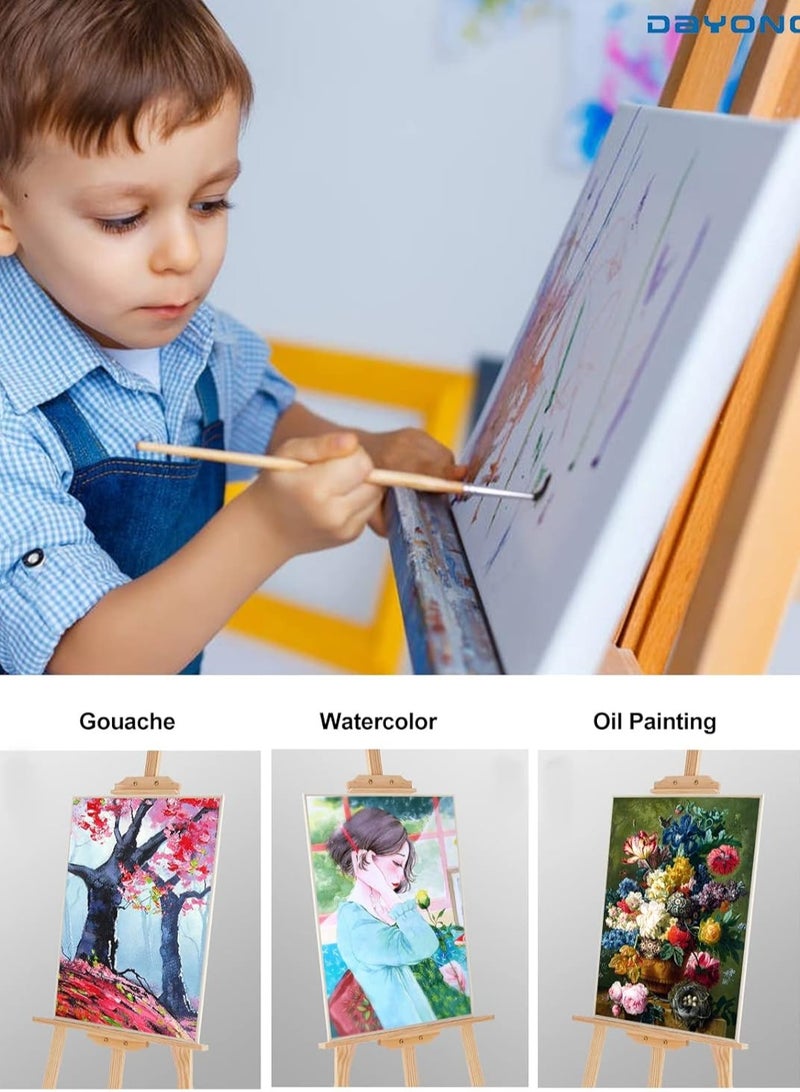 Wooden Sketch Drawing Stand Beige - Image 4