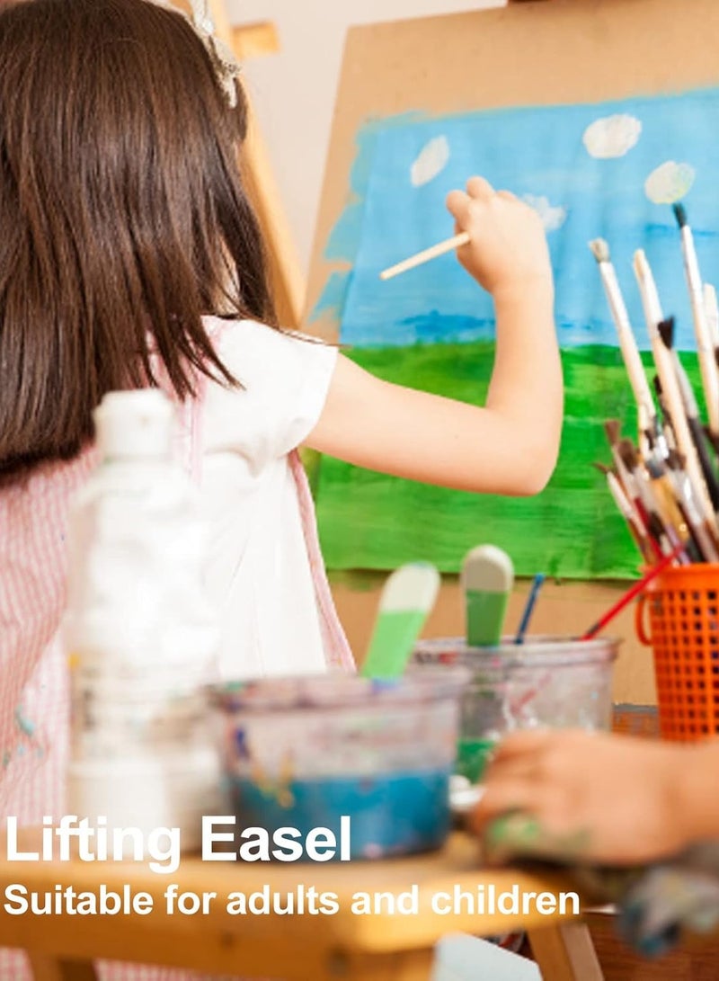 Wooden Sketch Drawing Stand Beige - Image 5