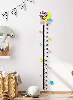 Beirui Children's height measurement 3D wall stickers, acrylic 3D wall stickers, cute cartoon patterns, children's room decoration, height measurement wallpaper  - Image 4
