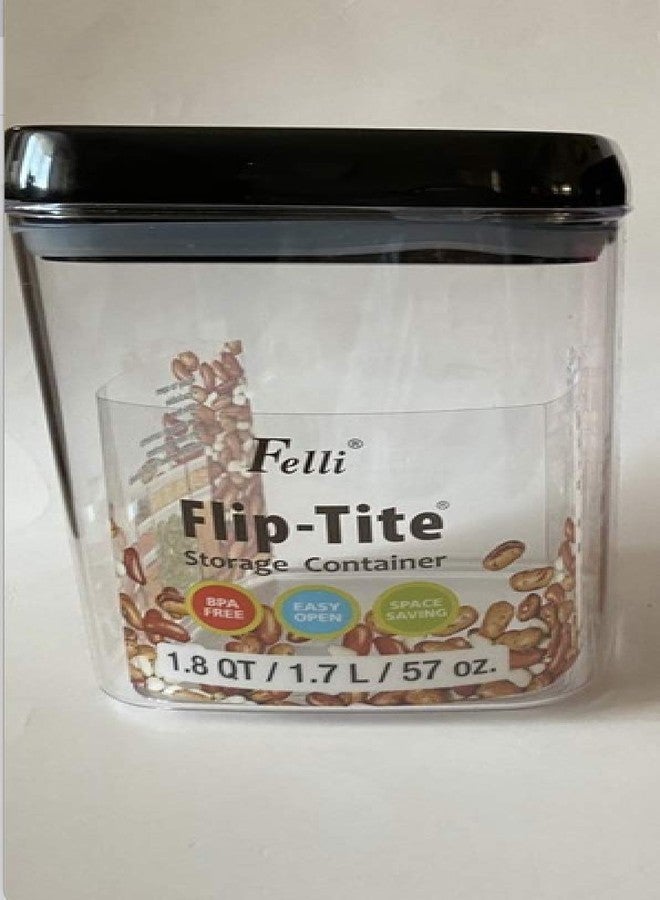 Felli Flip Tite 5" Square Canister - Image 1