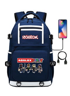 ROBLOX Printed Youth Large Capacity Men's and Women's Shoulders 