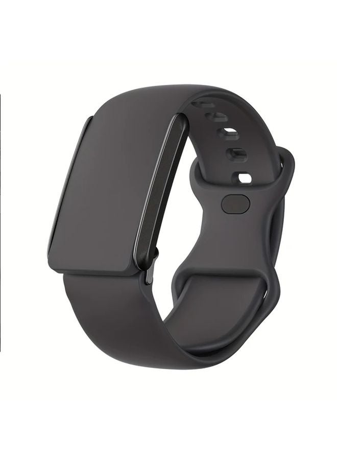 Deep Grey Whoop 4 0 Compatible Fitness Bands Adjustable Silicone Sport Strap For Women And Men - Image 1