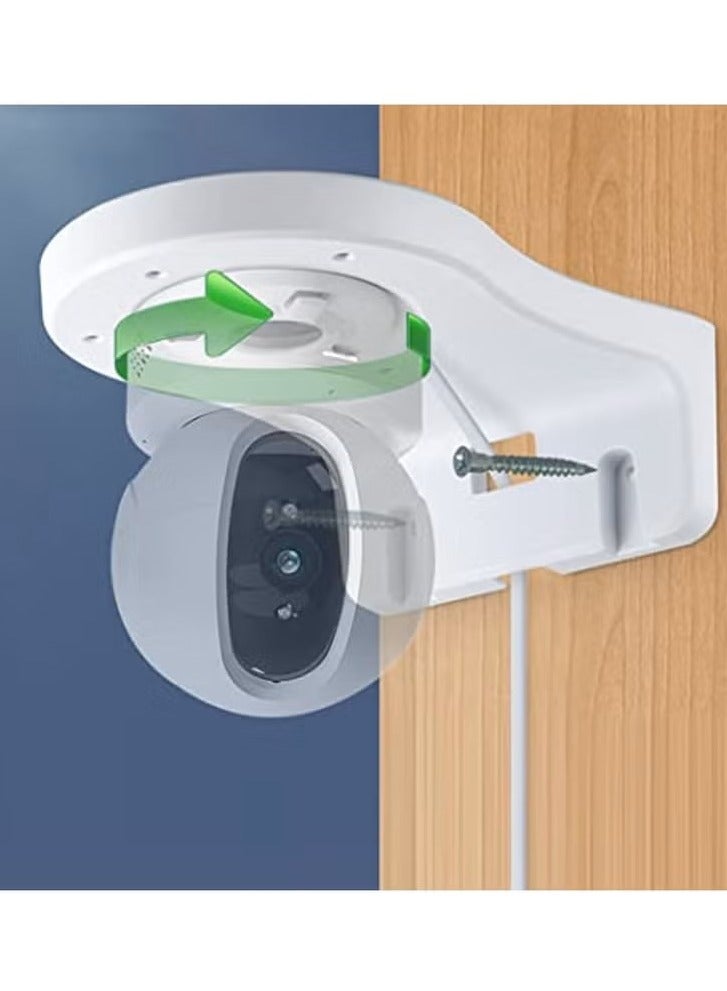 In Air 2 Pcs Of Household Intelligent Monitoring Camera Wall Mounted Bracket, Monitoring Base Fixed Bracket, Easy To Install - Image 3