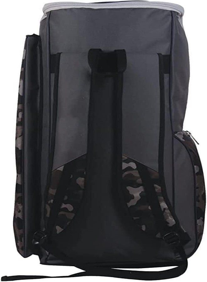 Grow wings Cricket Kit Bag Bag, 75cmX35cmX23cm Durable Textured Material External Standard Vertical Storage Space with Single Bat Holder - Image 4