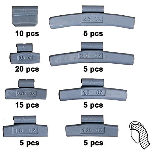 Harzole MC-70M Style Wheel Weight Kit 70pcs - Image 1