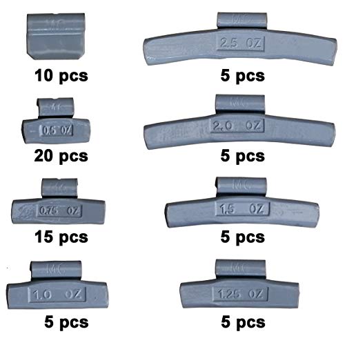 Harzole MC-70M Style Wheel Weight Kit 70pcs - Image 2