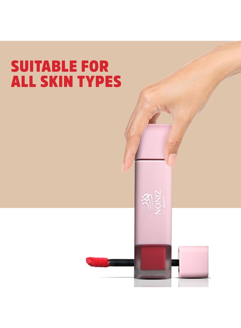 NONIZ BEAUTY Liquid Blush - Soft Dewy Face Blush - Long Lasting Cheek Tint - Natural-Looking Matte Blush for Cheeks - Cream Blush - Vegan and Cruelty-Free - Smudge Proof (Rose) - Image 5