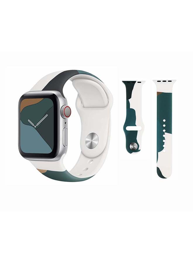 NIBEMINENT Replacement Band For Apple Watch Series 1/2/3/4/5/6/SE 40/38mm Ink Blue - Image 1