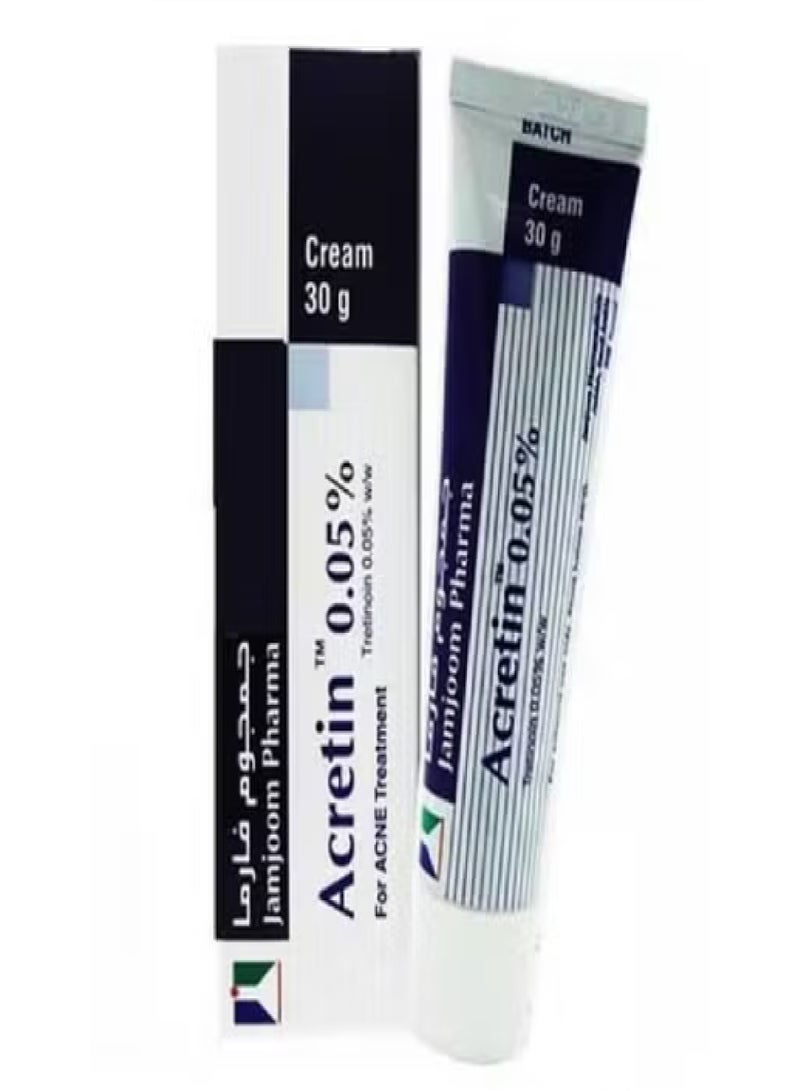 Acretin 0.05% For Acne Treatment Cream 30g
