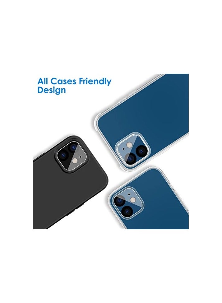 JETech Camera Lens Protector for iPhone 13 6.1-Inch and iPhone 13 mini 5.4-Inch, 9H Tempered Glass, HD Clear, Anti-Scratch, Case Friendly, Does Not Affect Night Shots, 3-Pack - Image 4