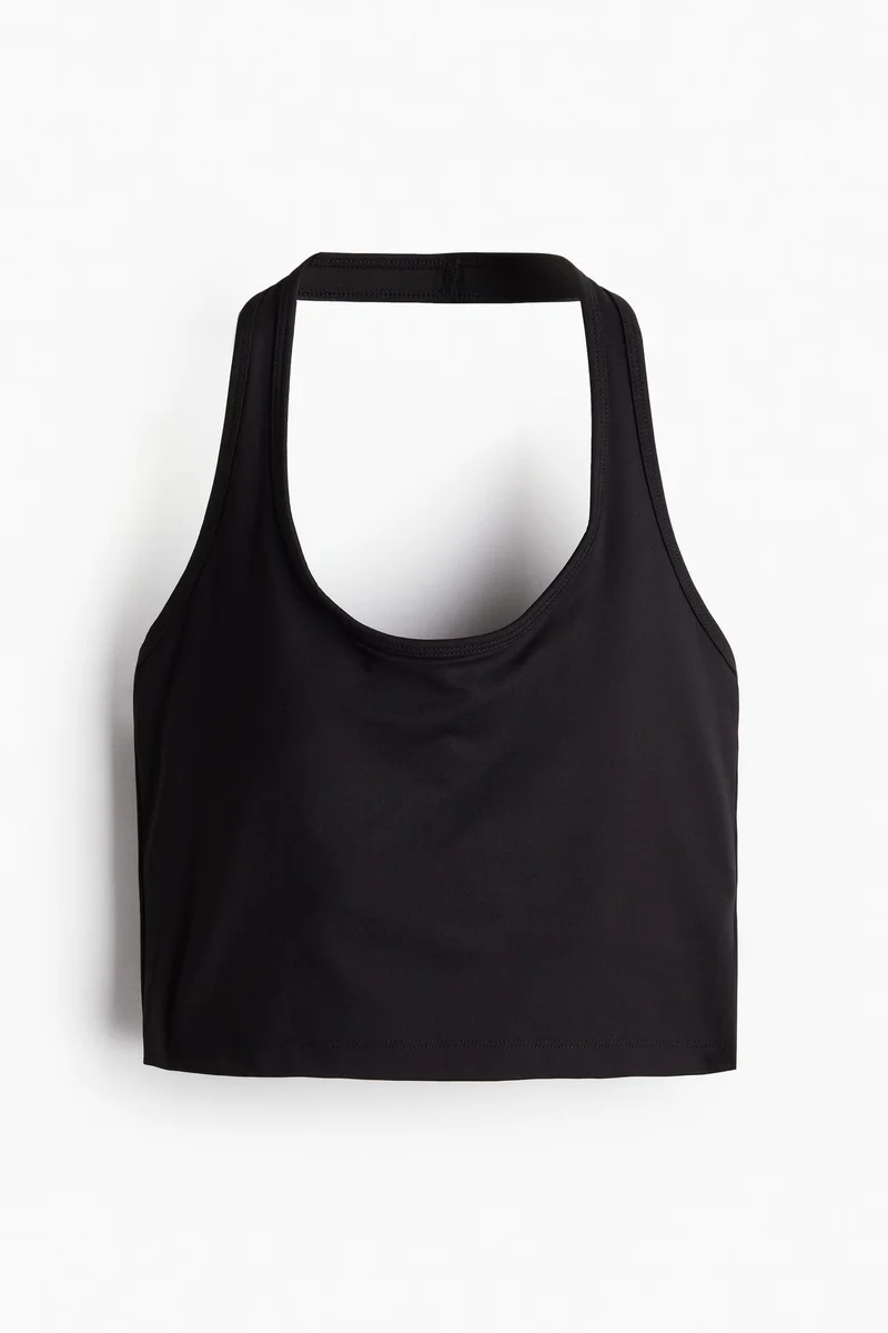 H&M DryMove™ Halterneck sports top