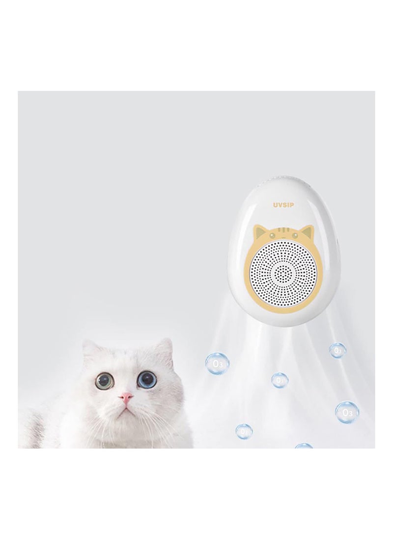 KASTWAVE - Cat Litter Deodorizer, Litter Box Odor Eliminator Machine, Ultra Quiet Smart Sensor, Rechargeable Smell Remover Litter Tray Freshener, Reduce Odor for Pet Bed kitchen Bathroom - Image 1