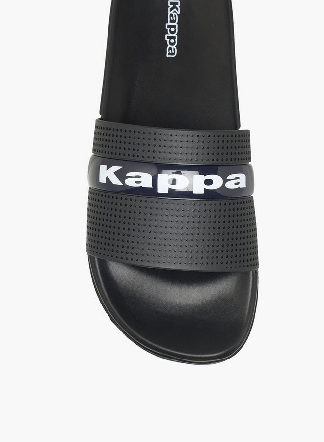 Kappa Men Logo Print Slides - Image 3