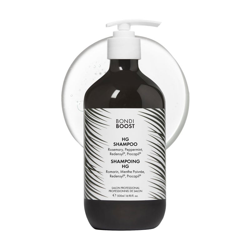 BONDIBOOST HG Anti-Thinning Shampoo for Women & Men [16.90 fl oz], Clinically Tested to Promote Fuller + Thicker-Looking Hair, Natural Mint Scent + Procapil, Redensyl & Rosemary Formula, Sulfate-Free - Image 1