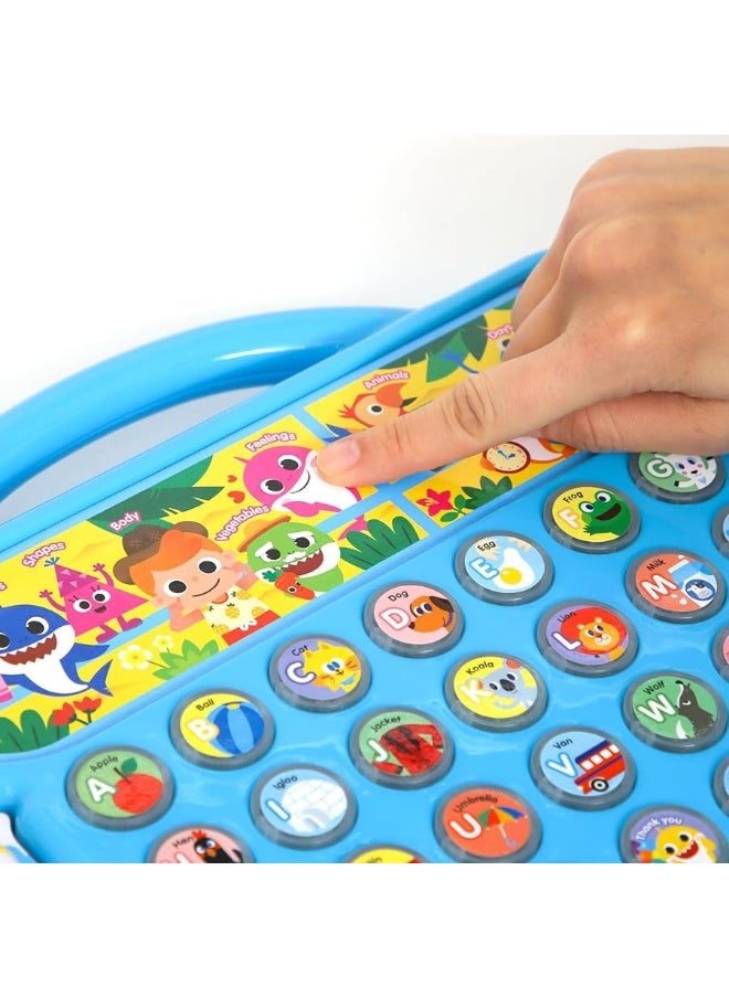 Pinkfong - Pinkfong Baby Shark ABC Alphabet Bus Sound Pad | Baby Shark Toys, Baby Shark Books | Learning & Education Toys | Interactive Baby Toys for Toddlers 1-3 | Gifts for Boys & Girls - Image 1