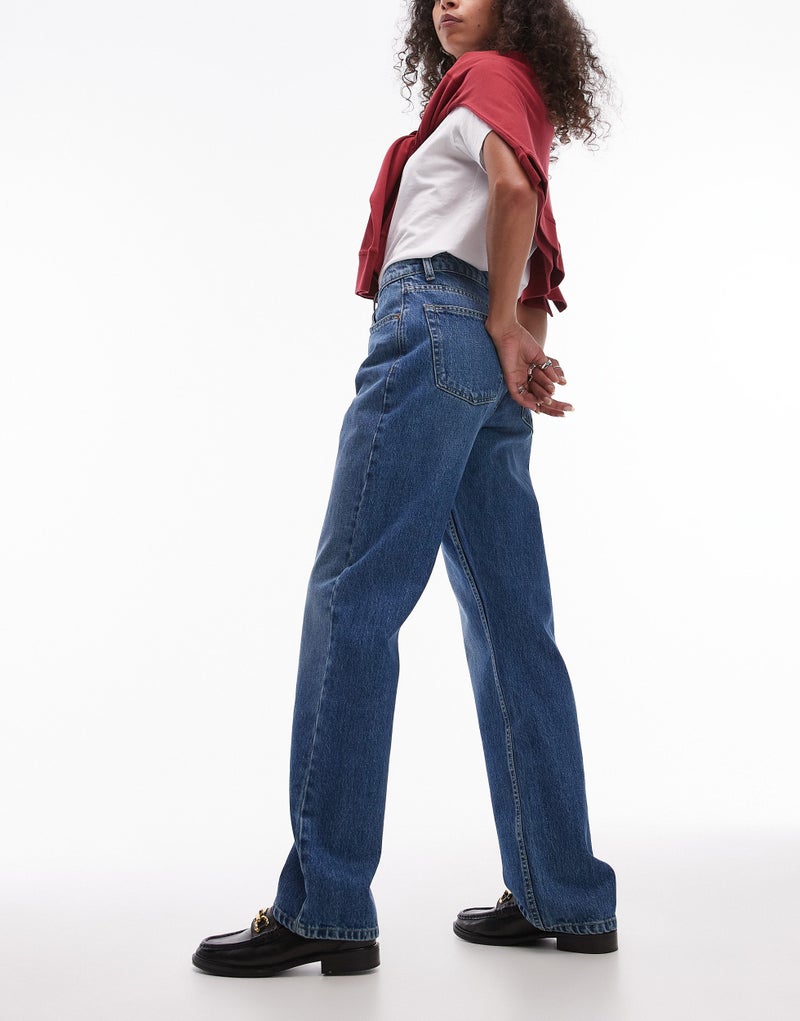 توب شوب جينز بخصر عالٍ - Image 5