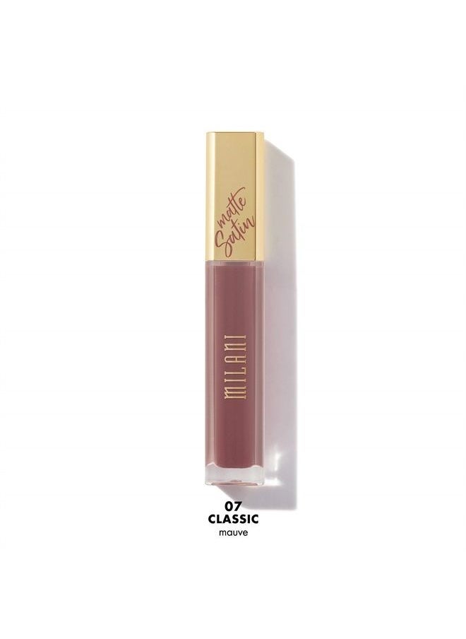 Amore Satin Matte Lip Crème - Classic (0.22 Fl. Oz.) Cruelty-Free Nourishing Lip Gloss with a Soft, Full Matte Finish