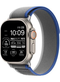 SHOPI Trail Loop Compatible with Apple Watch Band 49mm 45mm 44mm 42mm 41mm 40mm 38mm, Nylon Weave Sport Loop Men Women Adjustable Pull Tab Strap for Apple Watch Ultra iWatch Series 8 7 6 5 4 3 2 1 SE  - Image 1
