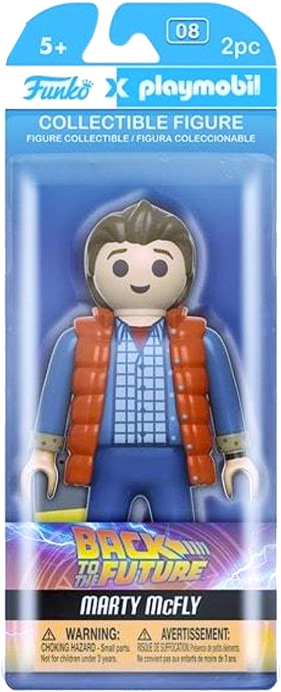 Funko Back to the Future Marty McFly 6Inch Playmobil Oversized Action Figure - Image 2