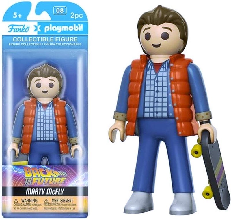 Funko Back to the Future Marty McFly 6Inch Playmobil Oversized Action Figure - Image 3
