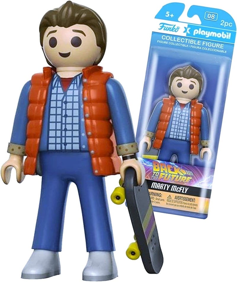 Funko Back to the Future Marty McFly 6Inch Playmobil Oversized Action Figure - Image 4