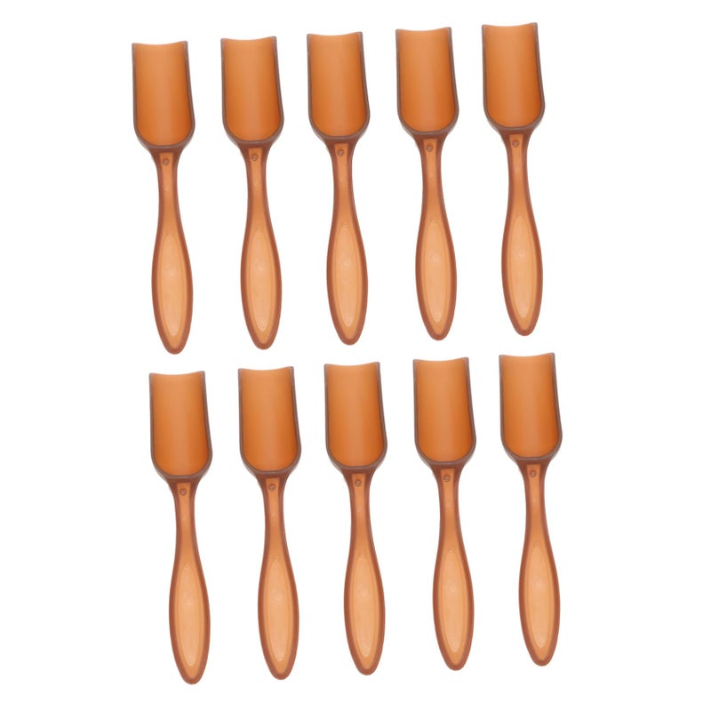 10Pcs Plastic Garden Shovels Ergonomic Soil Scoops For Flowerpots Sand Digging Tools - Image 2