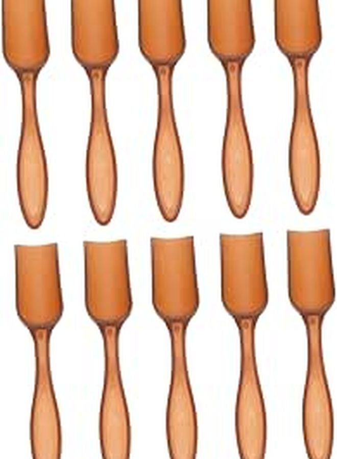 10Pcs Plastic Garden Shovels Ergonomic Soil Scoops For Flowerpots Sand Digging Tools - Image 1