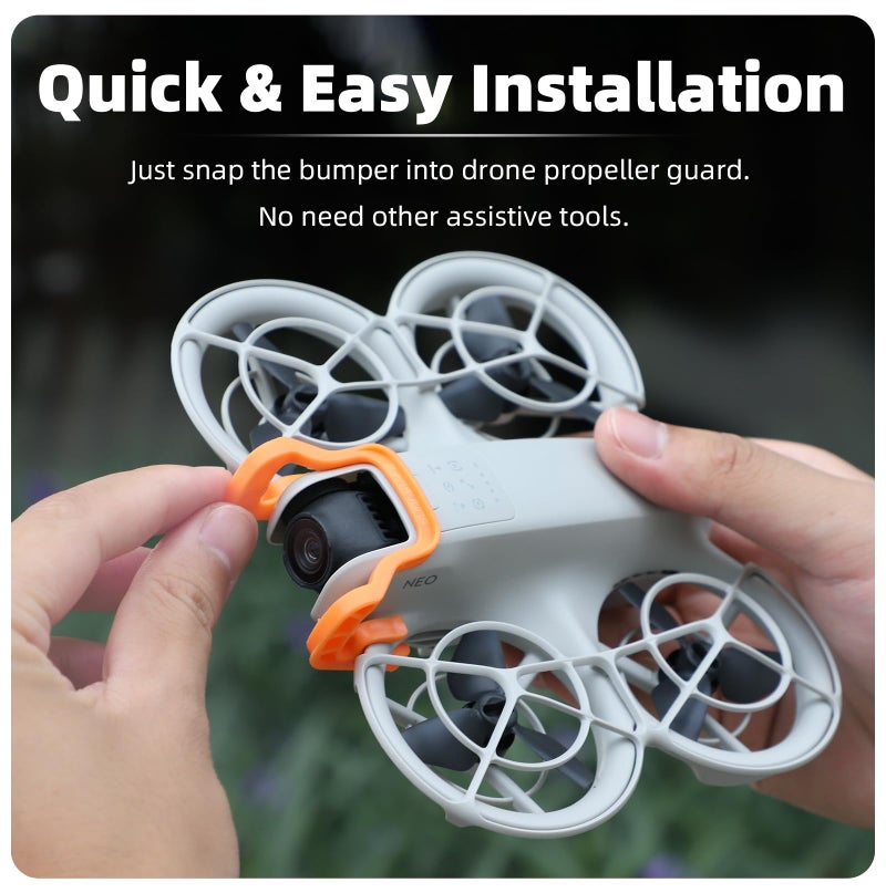 Gimbal Bumper Guard for DJI Neo Drone, Grey - Image 5