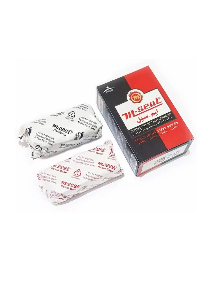 Pidilite 10pcs M-Seal Epoxy Adhesive - High-Strength, Waterproof 2-Part Epoxy for Repairs and Bonding - Quick-Curing, Durable, and Versatile - Ideal for Metal, Wood, Plastic, and More - Easy to Use - Image 1