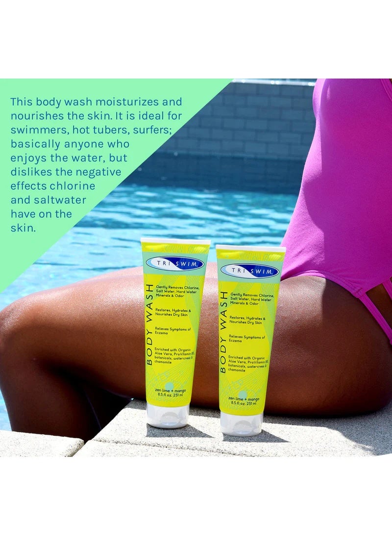 TRISWIM BODY WASH Lime & Mango US 251ml - Image 4