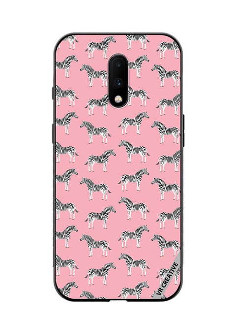 Protective Case Cover For OnePlus 7 Mix Pattern Design Multicolour