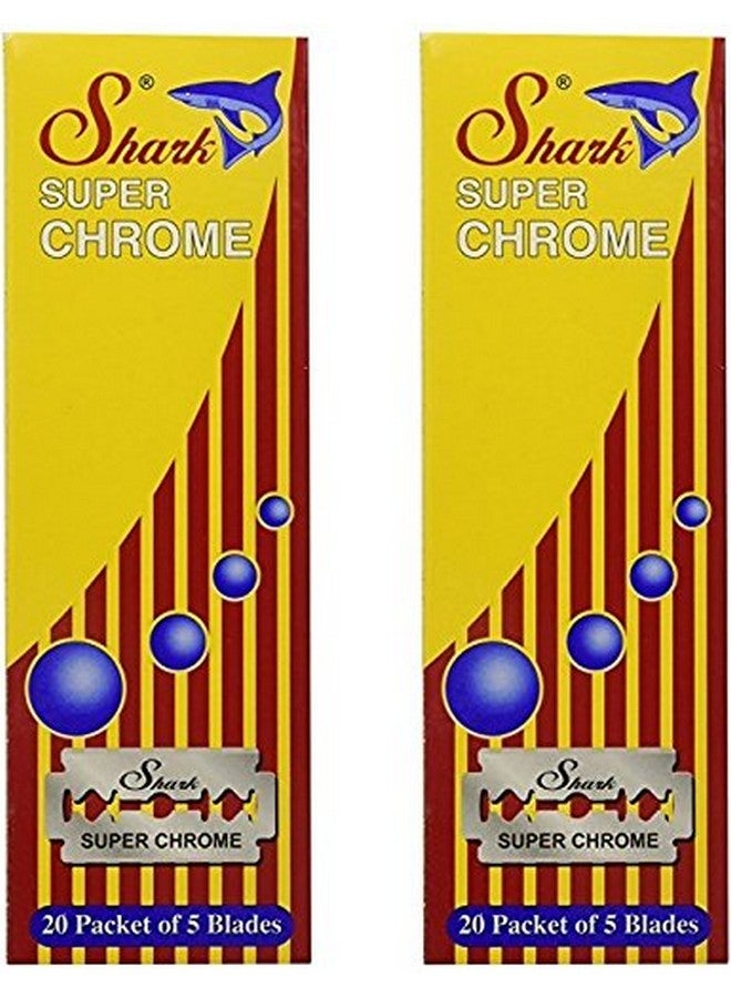 Lord 200 Shark Super Chrome Double Edge Safety Razor Blades - Image 1