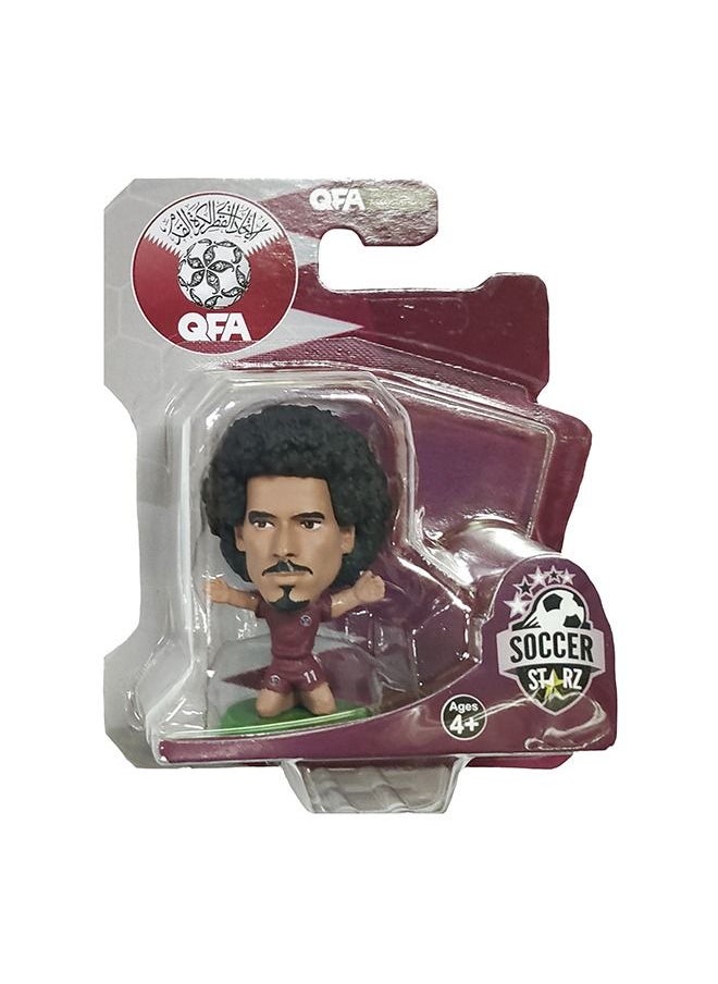 Qatar Akram Afif - Home Kit, Figures - 11.5 cm - pzsku/Z8732FBCAE2F2AA653BA7Z/45/_/1667906073/ace90200-7f2a-4f68-a4b5-60b38ad3bc91