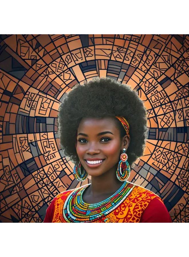 Black Curly Straight Natural Hair Wig 8 Inch Lightweight for Daily - Image 1
