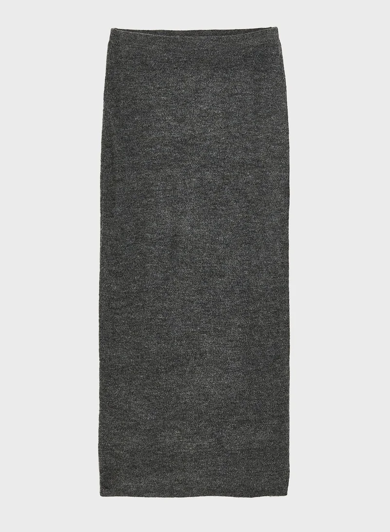H&M High Waist Knitted Skirt