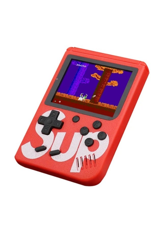 جهاز ألعاب SUP Game Box 400 في 1 محمول باليد، جهاز ألعاب كلاسيكي مع وحدة تحكم - مشغل ألعاب فيديو محمول على طراز Game Boy مع ألعاب كلاسيكية مدمجة، وشاشة LCD، ودعم مخرج التلفزيون - Image 1