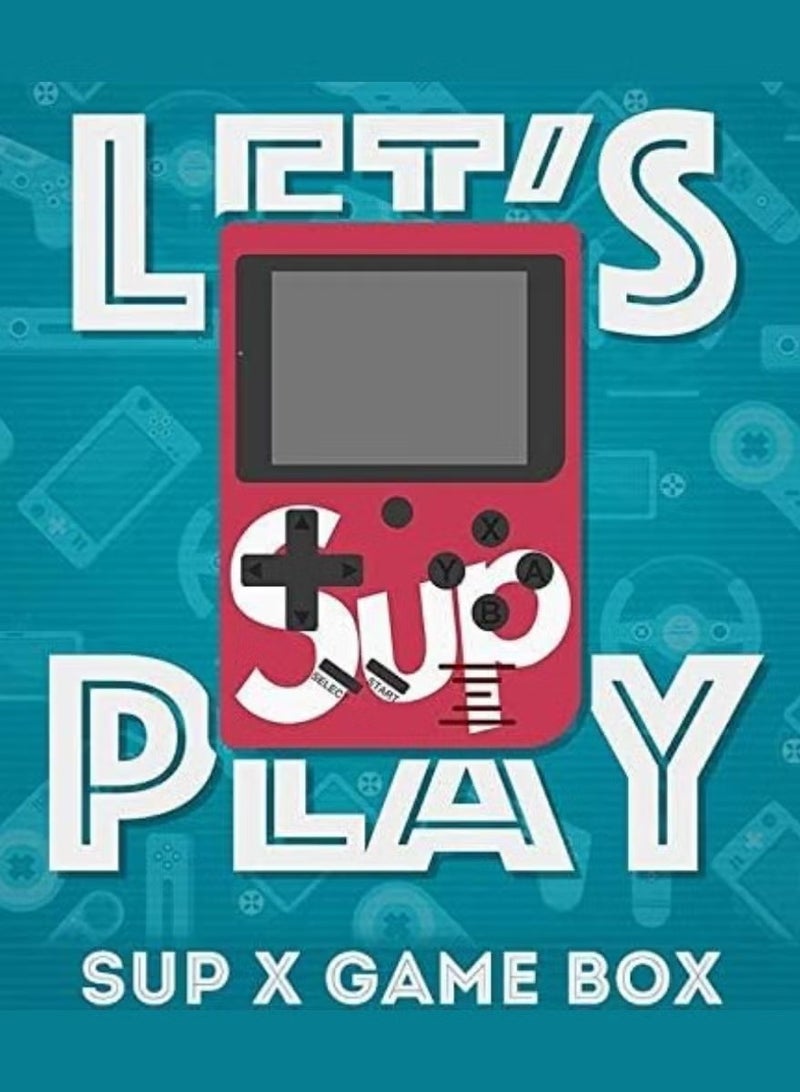 جهاز ألعاب SUP Game Box 400 في 1 محمول باليد، جهاز ألعاب كلاسيكي مع وحدة تحكم - مشغل ألعاب فيديو محمول على طراز Game Boy مع ألعاب كلاسيكية مدمجة، وشاشة LCD، ودعم مخرج التلفزيون - Image 5