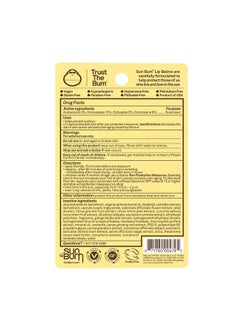 Sun Bum Sun Bum SPF 30 Sunscreen Lip Balm | Vegan and Cruelty Free Broad Spectrum UVA/UVB Lip Care with Aloe and Vitamin E for Moisturized Lips | Variety Pack |.15 oz  - Image 2
