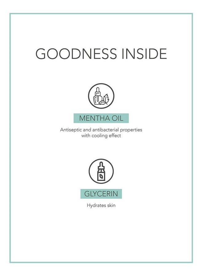 Mint Glycerin Bathing Bar ; With Natural Bioactives ; For Cleansing Nourishing And Rejuvenating Skin ; Vegan & Toxin Free 100 Gm