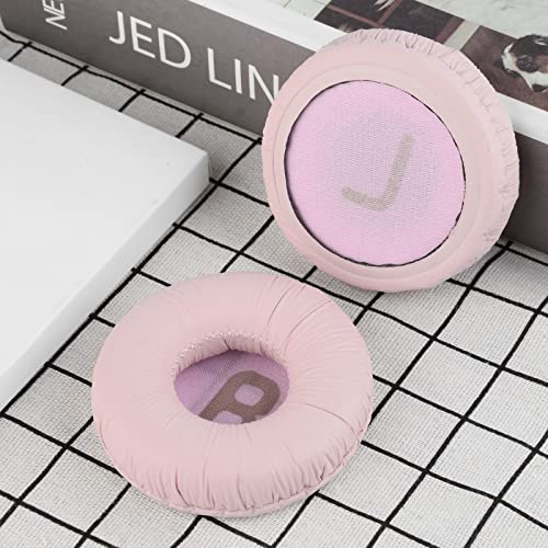 Geekria NOVA Leatherette Replacement Ear Pads Compatible with JBL JR 300/ 300BT, T 450BT/ T500BT, Tune 500/ 500BT/ 510BT/ 520BT Headphones Ear Cushions, Repair Parts with Video Guide (Pink) - Image 4