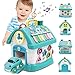 Ming You Toys for 1 Year Old Boys Gifts 8 in 1 Functional Musical House Educational Baby Toys 1218 Months Montessori Toy for One Year Old Boy Birthday Gifts - Image 2