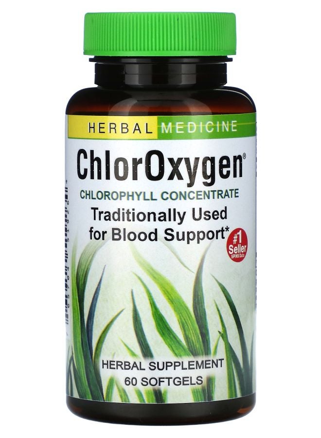 ChlorOxygen® Chlorophyll Concentrate 60 Softgels