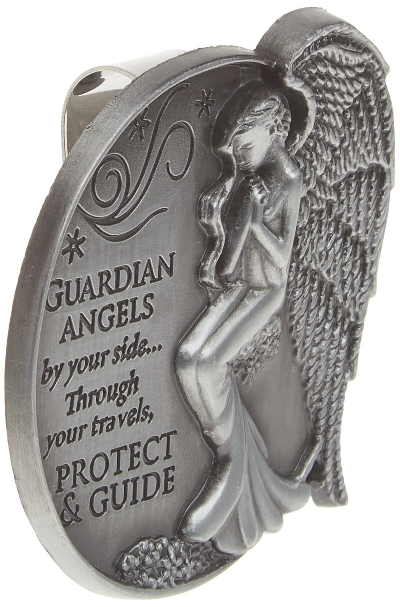 Angelstar 15690 Stars Guardian Angel Visor Clip Accent, 2-1/2-Inch,Grey - Image 2