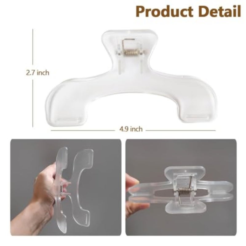 Book Page Holder, 3Pcs Clear Portable Bookmark Reading Accessory, Easy To Read, For Teaching, Piano Sheet Music, Fixed Music Opener, Teacher Clerk Special Holder - Image 5