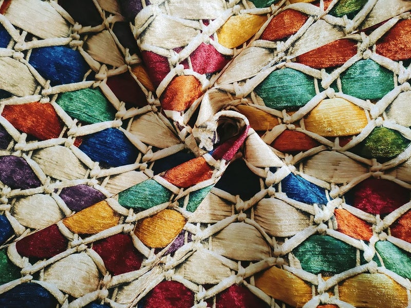 Senor SENOR Imported Velvet Solid Fabric 56 Inch Width for Sofa Upholstery Curtains Cushions Bedsheets Diwan Sofa Covers DIY Dresses 1 Mtr 3D Multicolor  - Image 1