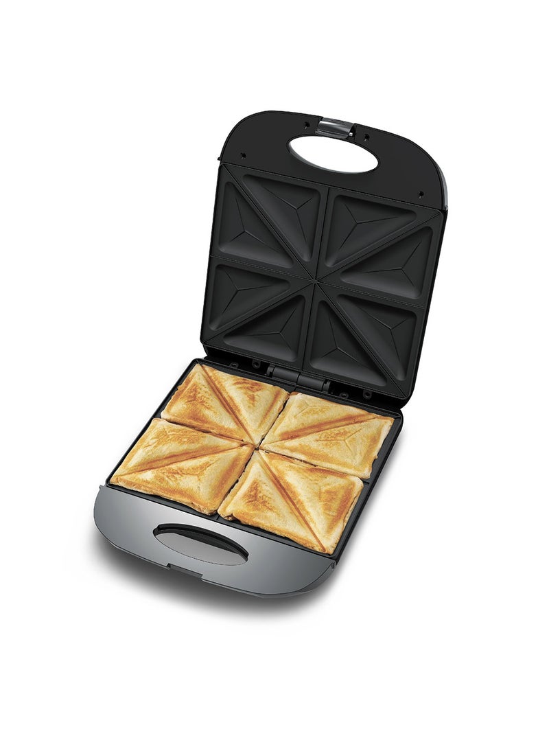 Sanford 4-Slice Sandwich Toaster 1400 W SF9901ST BS Black - Image 2
