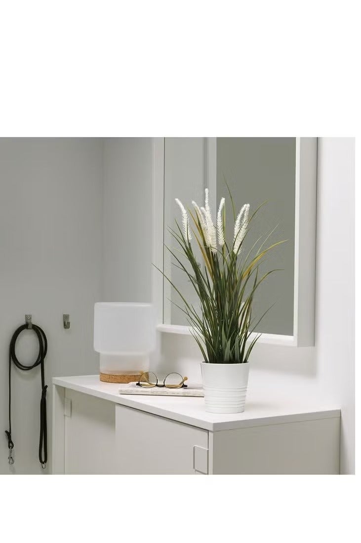 Artificial Plant in Pot, Indoor/Outdoor Decoration/Grass, 55 x 9 cm - Image 1