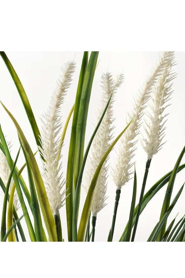 Artificial Plant in Pot, Indoor/Outdoor Decoration/Grass, 55 x 9 cm - Image 2