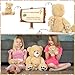 MorisMos Giant Teddy Bear Stuffed Animals28 Mommy Stuffed Bear with 3 Babies Inside Belly4 Packs Bulk Teddy Plush Toys for Kids Girl Boy Birthday Baby Shower Mothers DayBrown - Image 4