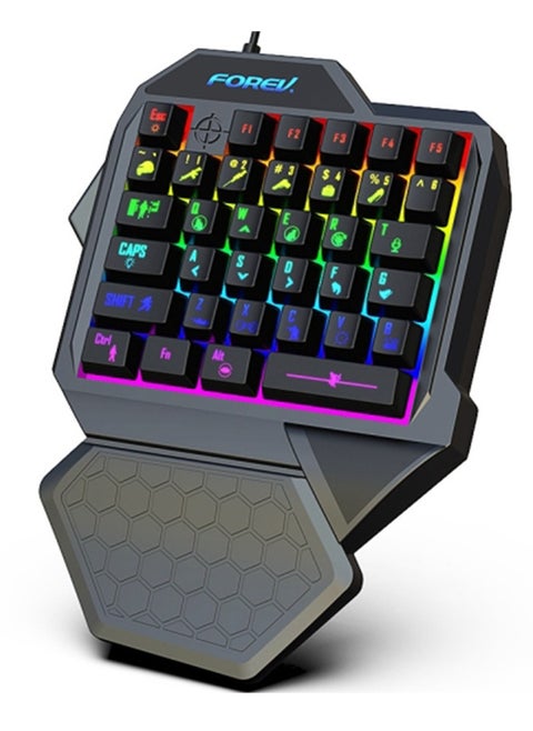 FV-F6 Wired Gaming Illuminated Keyboard (Black)